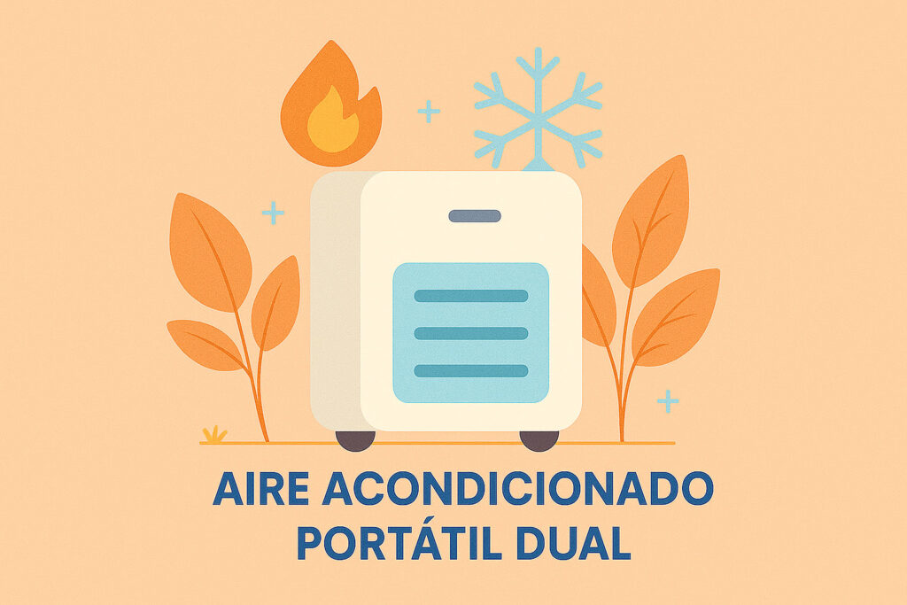aire acondicionado portátil dual